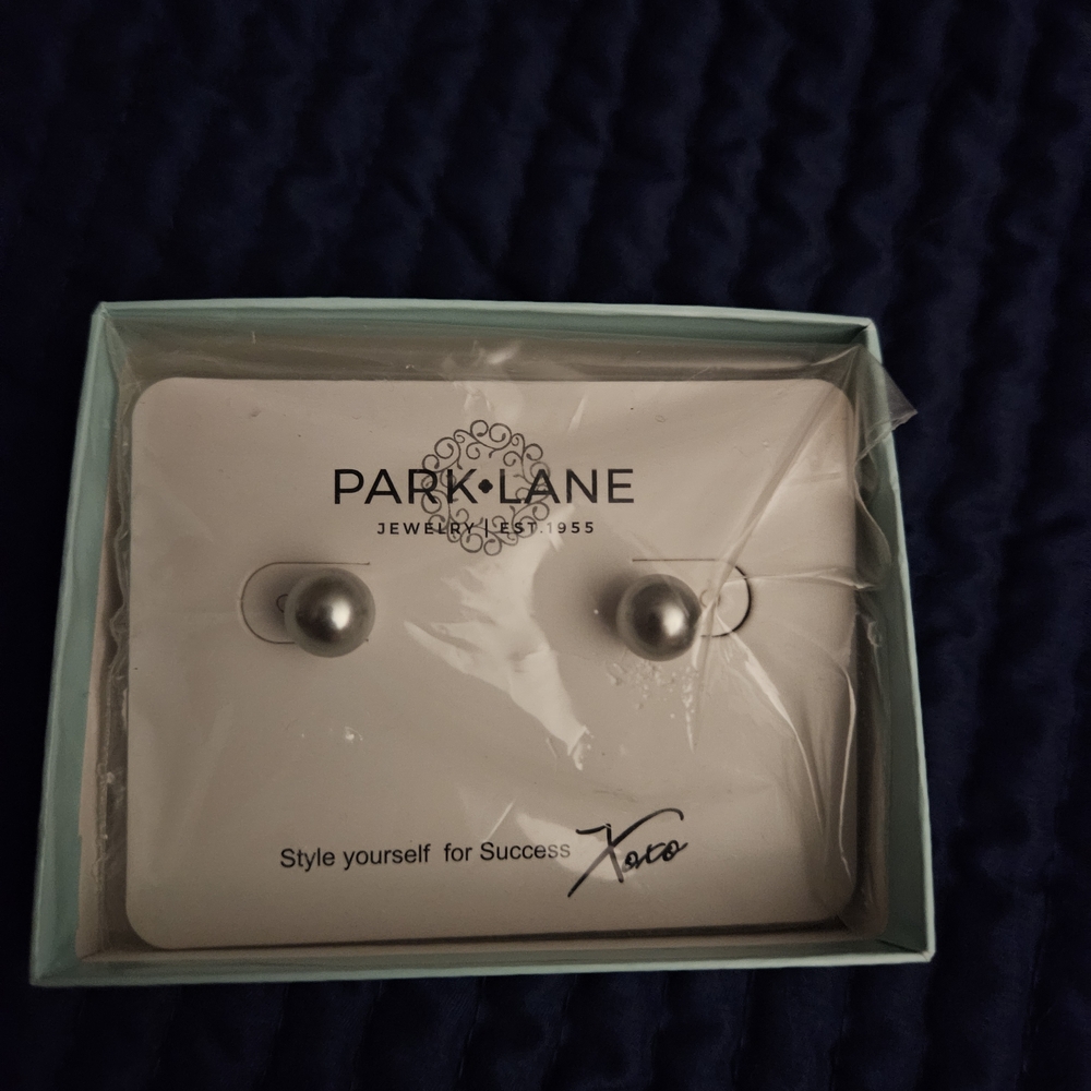 Park Lane Silver Stud Earrings